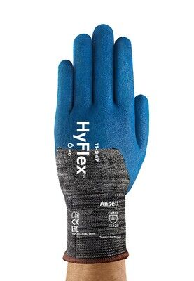 Ansell Hyflex 11-947 Kesilme ve Aşınmaya Dirençli Yağ Tutmaz İş Eldiveni - 1