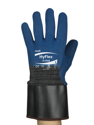 Ansell Hyflex 11-948 Kesilme Dirençli Yağ Tutmaz İş Eldiveni - 1