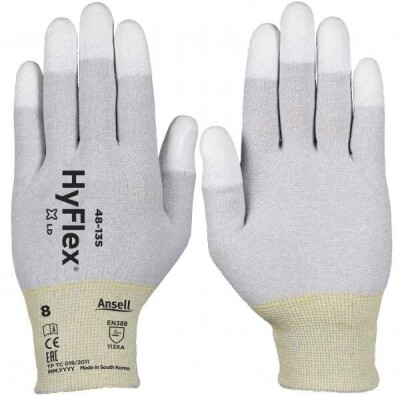 Ansell Hyflex 48-135 Antistatik ve Çok Amaçlı Koruma İş Eldiveni - 3