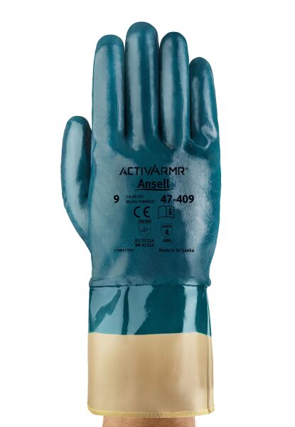 Ansell Hylite 47-409 Yağ Tutmaz Mekanik Dirençli Antistatik İş Eldiveni - 2