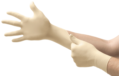 Ansell Microflex 63-864 Gıda Uyumlu Kimyasal Korumalı Çok Amaçlı İş Eldiveni (100 Adet/Kutu) - 1