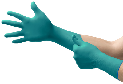 Ansell Microflex 93-260 Üstün Dokunma Hassasiyetli Kimyasal Dirençli Nitril Eldiven (50 Adet-Kutu) - 1