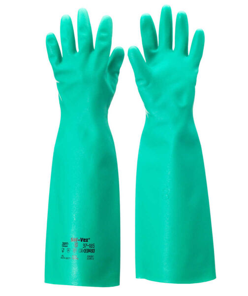 Ansell Solvex 37-185 Kimyasal Dirençli Uzun İş Eldiveni - 1