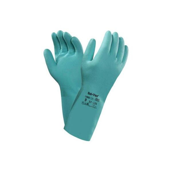 Ansell Solvex 37-675 Kimyasal ve Sıvı Korumalı Antistatik İş Eldiveni - 1