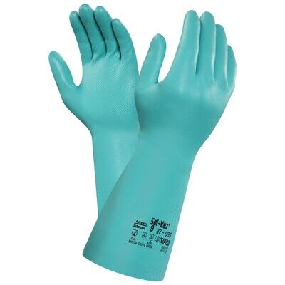 Ansell Solvex 37-695 Kimyasal ve Sıvı Korumalı İş Eldiveni - 1