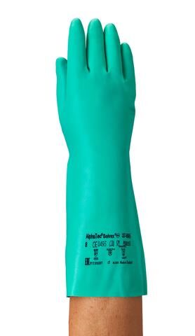 Ansell Solvex 37-695 Kimyasal ve Sıvı Korumalı İş Eldiveni - 4