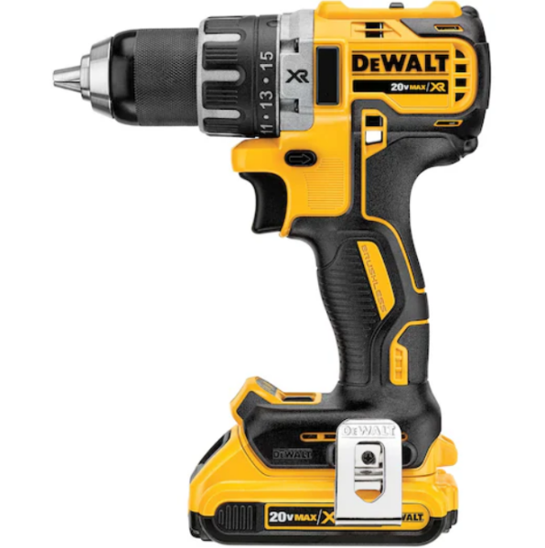 Dewalt DCD791D2 18V 2.0 Ah Li-ion Çift Akülü Kömürsüz Matkap - 1
