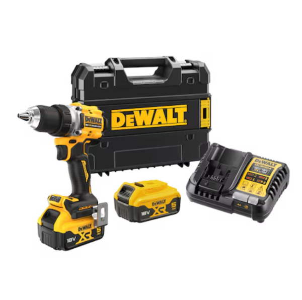 Dewalt DCD800P2T 18V 5.0 Ah Li-on Kömürsüz Çift Akülü Darbeli Matkap - 3