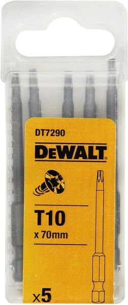 Dewalt DT7290 T10 10x70 mm Torx Tornavida Ucu - 1