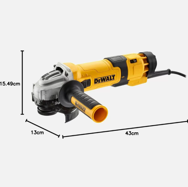 Dewalt DWE4257 1500 W 125 mm Avuç Taşlama Makinesi - 3