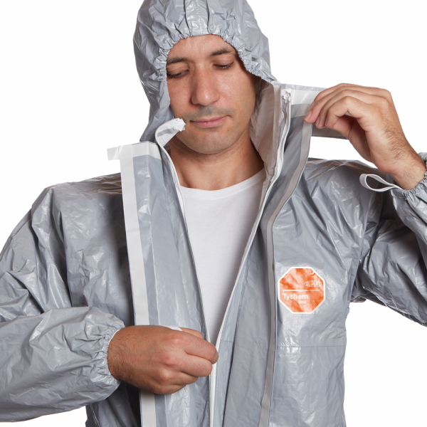 DuPont™ Tychem® 6000 F Cha5 Kimyasal Koruma Tulumu - 6