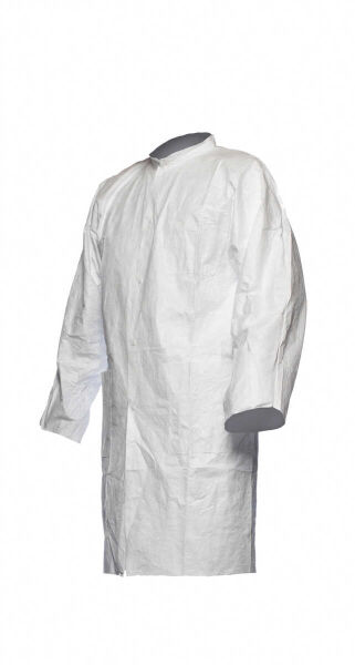 DuPont Tyvek 500 Labcoat PL30 3 Cepli Çıtçıtlı Laboratuvar Önlüğü - 2