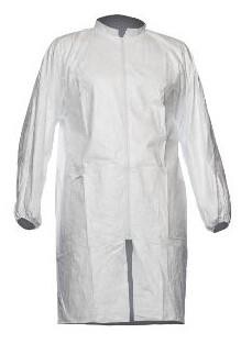 DuPont™ Tyvek® 500 Labcoat PL309NP 2 Cepsiz Fermuarlı Laboratuvar Önlüğü-S Beden - 1