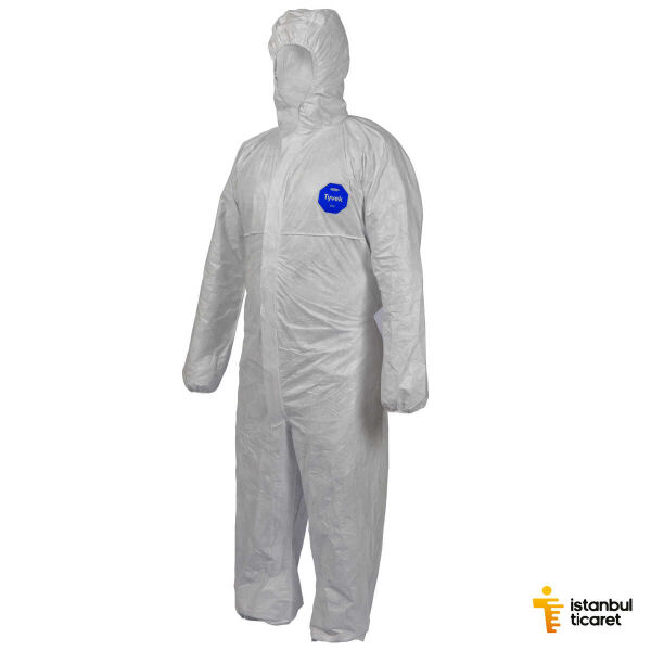 DuPont™ Tyvek® 500 Xpert Başlıklı Kimyasal Koruyucu Tulum - 5