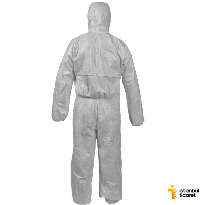 DuPont™ Tyvek® 500 Xpert Başlıklı Kimyasal Koruyucu Tulum - 4