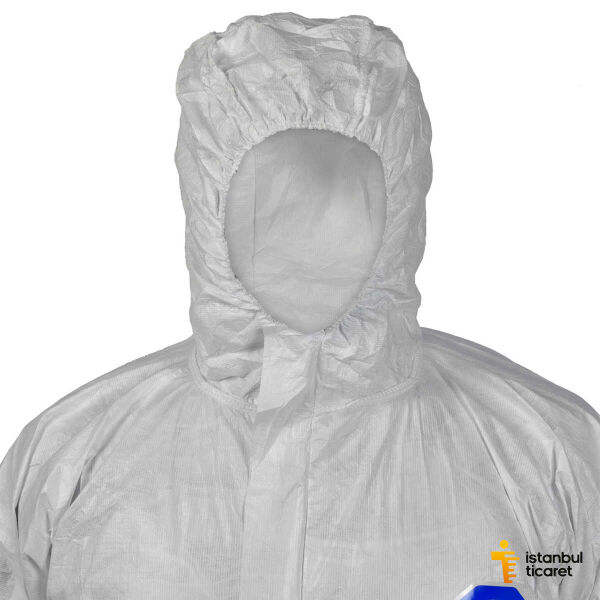 DuPont™ Tyvek® 500 Xpert Başlıklı Kimyasal Koruyucu Tulum - 2
