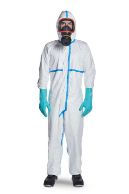 DuPont™ Tyvek® 600 Plus CHA5 Başlıklı Koruma Tulumu - Dupont (1)