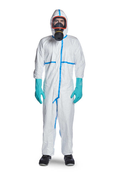 DuPont™ Tyvek® 600 Plus CHA5 Başlıklı Koruma Tulumu - 2
