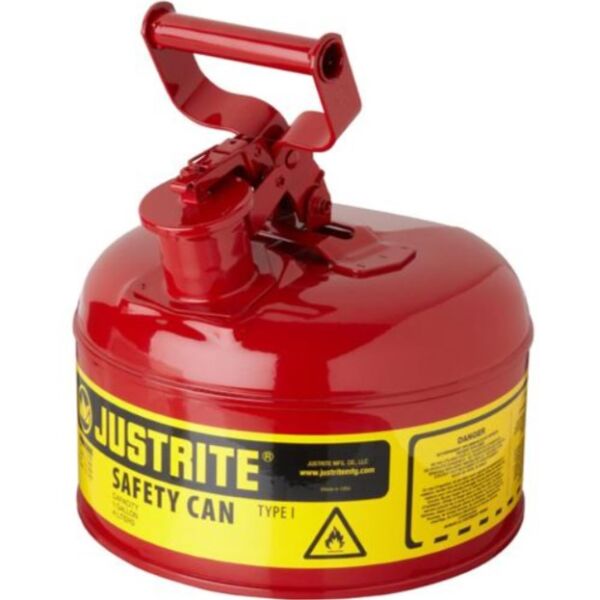 Justrite 7110100 4 Litre Çelik Emniyetli Kap - 1