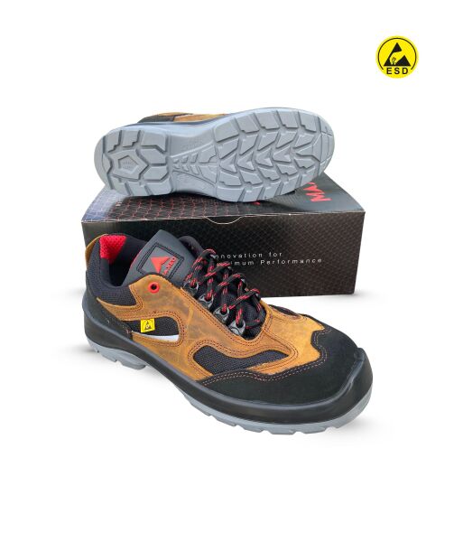 Maxeo Dıon S3 ESD Fiberglas Burun İş Güvenliği Ayakkabısı - 4