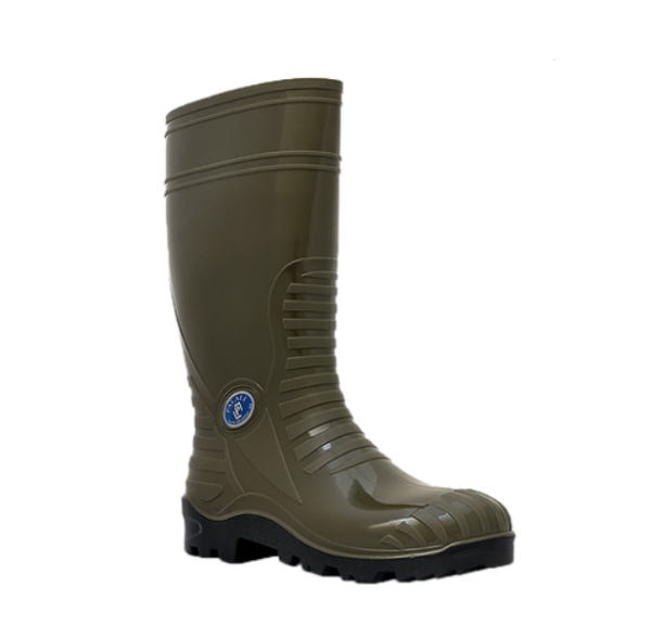 Palalı S4 PVC Çelik Burunlu Emniyet Çizmesi - 1