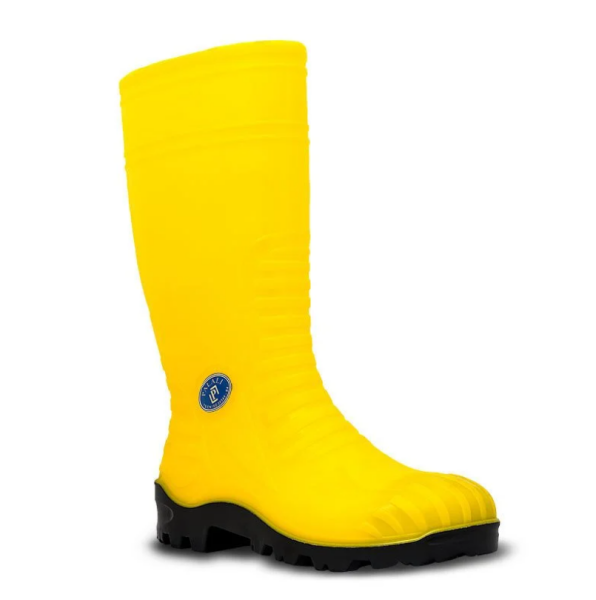 Palalı S4 PVC Çelik Burunlu Emniyet Çizmesi - 1