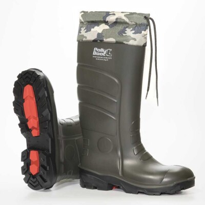 Polly Boot Galaxy Vega O4 Boğazlı Çeliksiz İş Çizmesi - Polly Boot