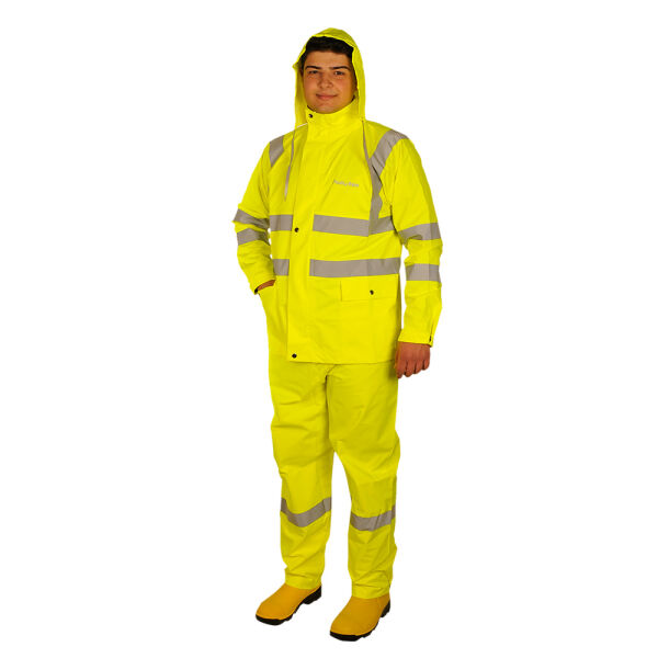 Polly Rain PU Alt Üst Takım Reflektörlü Yağmurluk - 1