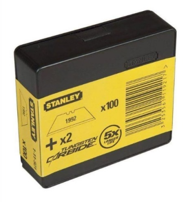 Stanley 1-11-921 Maket Bıçağı Yedeği 62 x 19 mm (100'lü Paket) - Stanley (1)