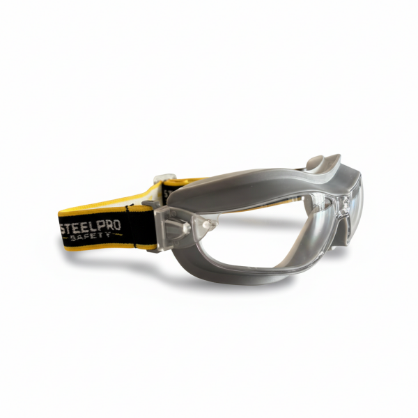 SteelPro Spy Full Seal Şeffaf İş Güvenliği Gözlüğü - 3