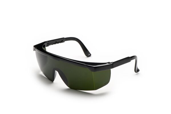 Univet 511.03.03.05 Siyah Çerçeveli Yeşil Kaynak Gözlüğü (5 Derece Koyuluk) - 1